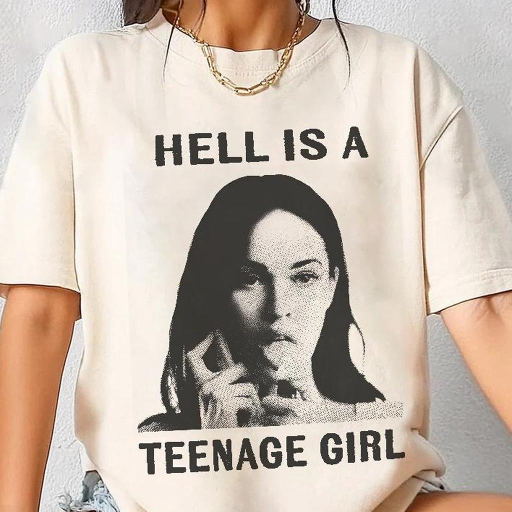 Comfort Colors Hell Is A Teenage Girl Shirt - Jennifer’s Body Inspired Graphic Tee