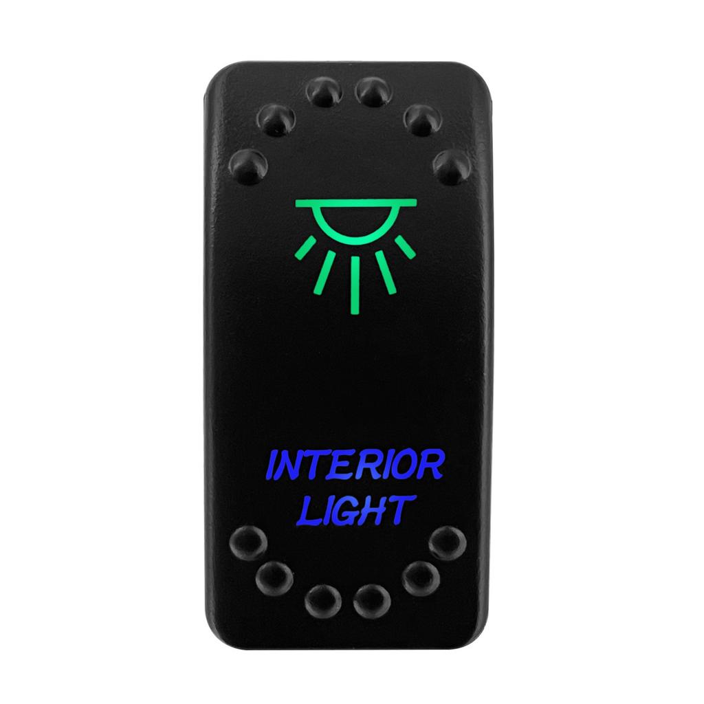 12V 20A Marine Boat Rocker Switch Green Blue Led SPST DPDT Car Switch Waterproof 24V for Jeep Wrangler Cam Am Polaris Battery Switches5