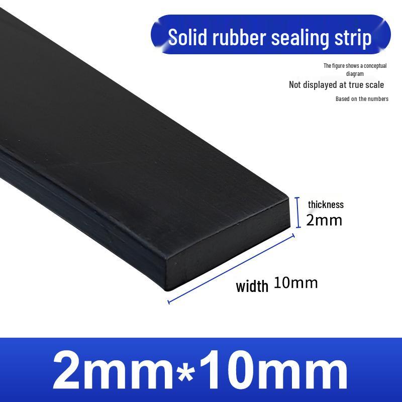 Nitrile Rubber Strip: Oil & Pressure-Resistant Shock Absorbing Glass Pad for Sealing & Joint Support