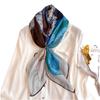 Early Autumn Retro New Twill Large Square Scarf for Women Fashion Printed Decorative Scarf Air Conditioning Shawl Scarf Scarf Scarf