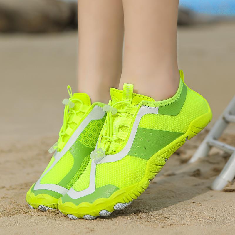 Модные мужские и женские босоножки для воды, пляжная обувь, быстросохнущие походные дышащие спортивные сандалии, тренировочные туфли, удобные сандалии 35-46