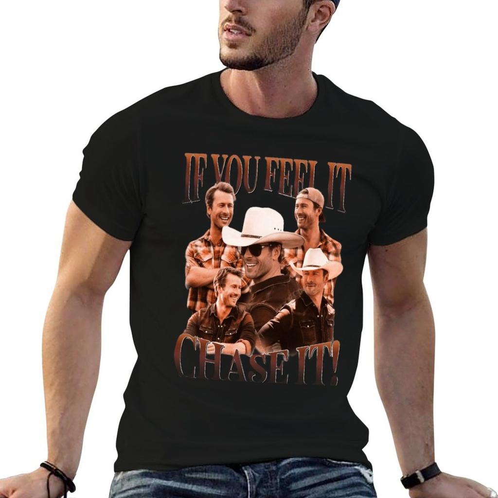 Glen (If You Feel It Chase It) Tshirt T Shirt Custom Print Graphic T Shirts For Unisex Unisexs Graphic T Shirts Tshirt
