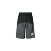 Color-Block Logo Drawstring Shorts Men Bottoms Black Grey DQ5827-010