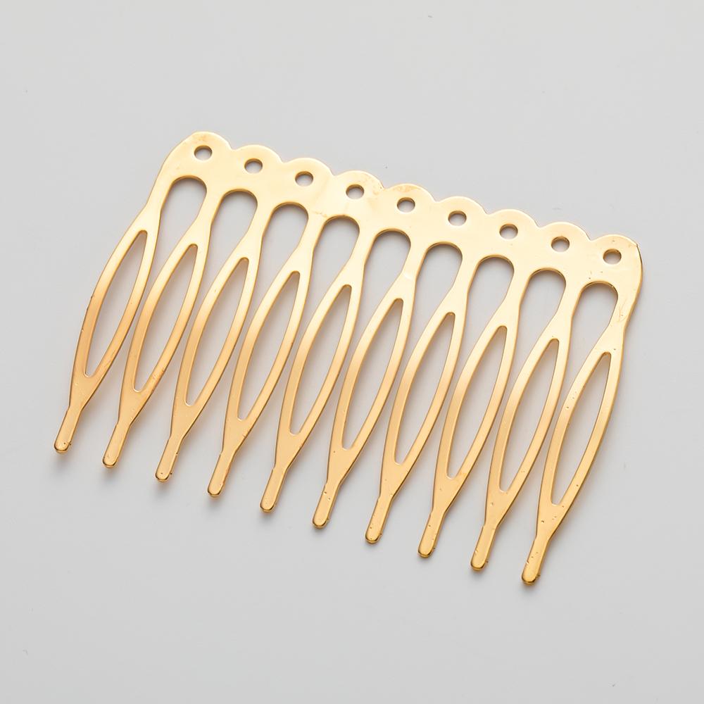 10 шт., 5, 8, 10, 12, 14, 16, 18, металлическая расческа для волос, латунь для зажима, свадебное украшение для женщин и девочек, ювелирные изделия, декоративные аксессуары, свадьба