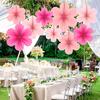 9PC Flower Wall Decoration Wall Paper Flower Background Decoration Paper Classroom Decoration Multiple Options Available