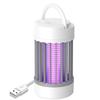 Portable USB-Charged Purple Light Mosquito Trap & Electric Shock Lamp for Camping and Bedroom