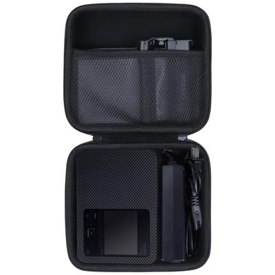 Кейс для хранения Lebakort, совместимый с компактными фотопринтерами Canon SELPHY CP1500, CP1300 и CP1200 (Черный чехол)