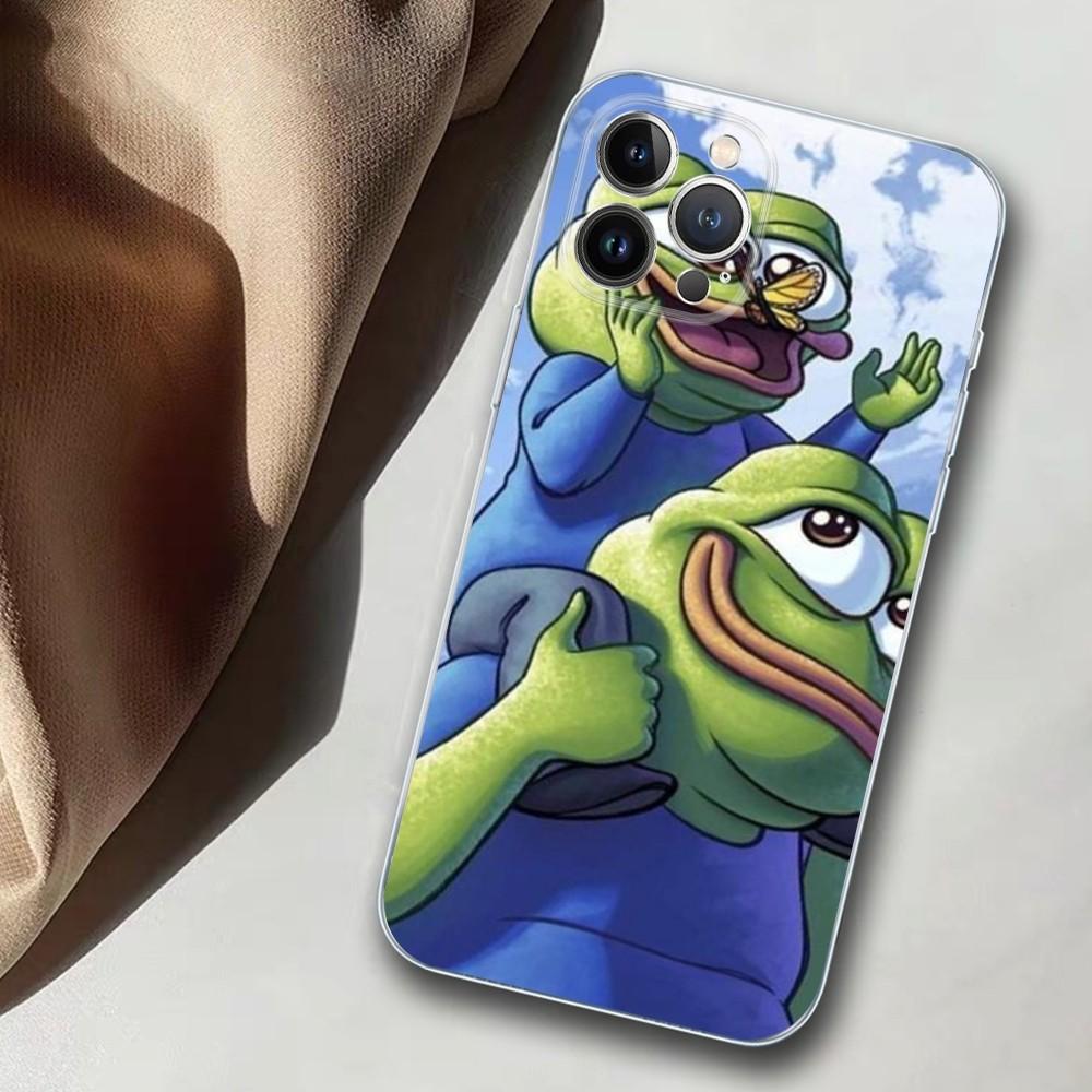 Sad Pepe The Frog Phone Case For iPhone 14 11 12 13 Mini Pro XS Max Cover 6 7 8 Plus X XR SE 2020 Funda Shell