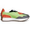 New Balance 327 Лаймово-зеленые Красные Серые Кроссовки MS327SFA