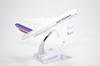 Династия Тан 1/400 16см Air France Airbus A380 Металлическая модель самолета Игрушка