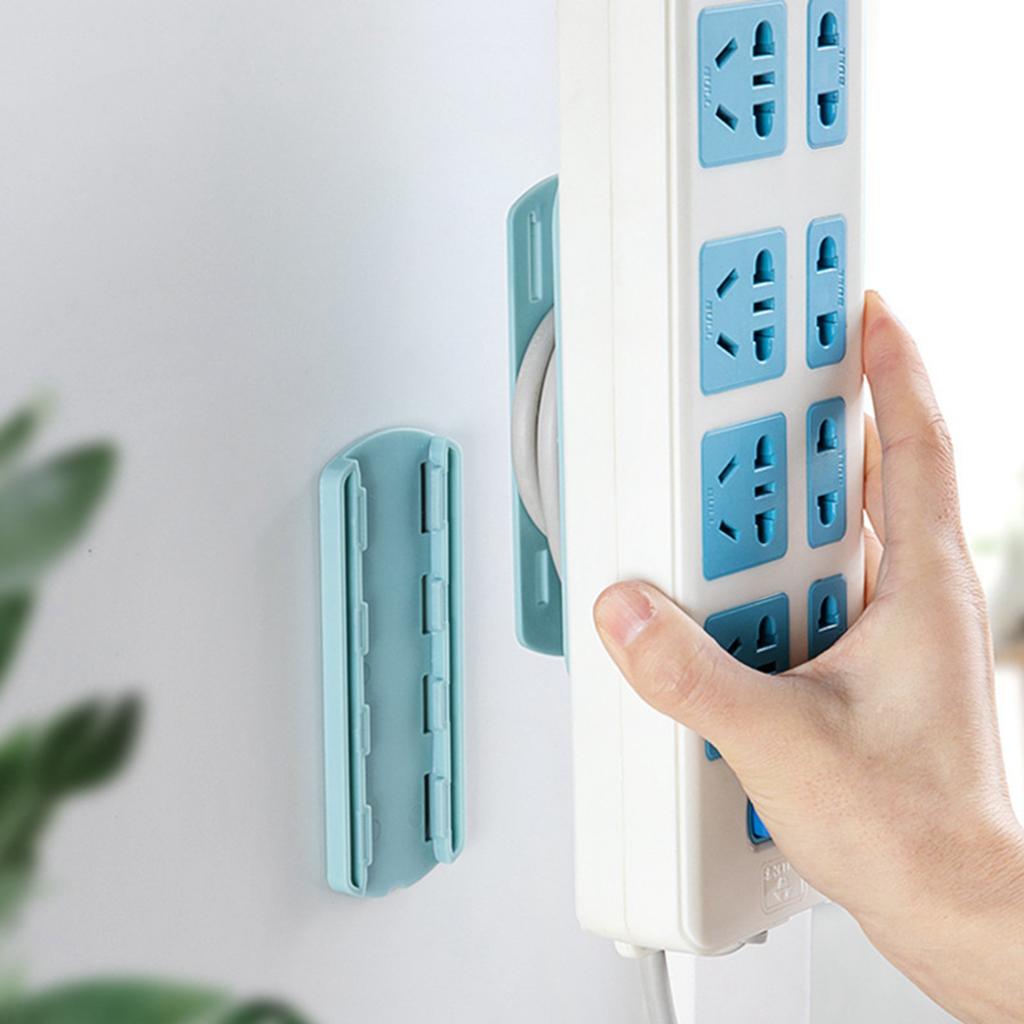 Самоклеящийся удлинитель, настольный держатель для розеток, фиксатор для кабеля, органайзер для проводов, настенный фиксатор для розеток, крючок для пульта дистанционного управления