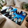 Anime NNoragami Floor Mat Soft Flannel Absorbent Mat Non-Slip Rug Home Bedroom Bathroom