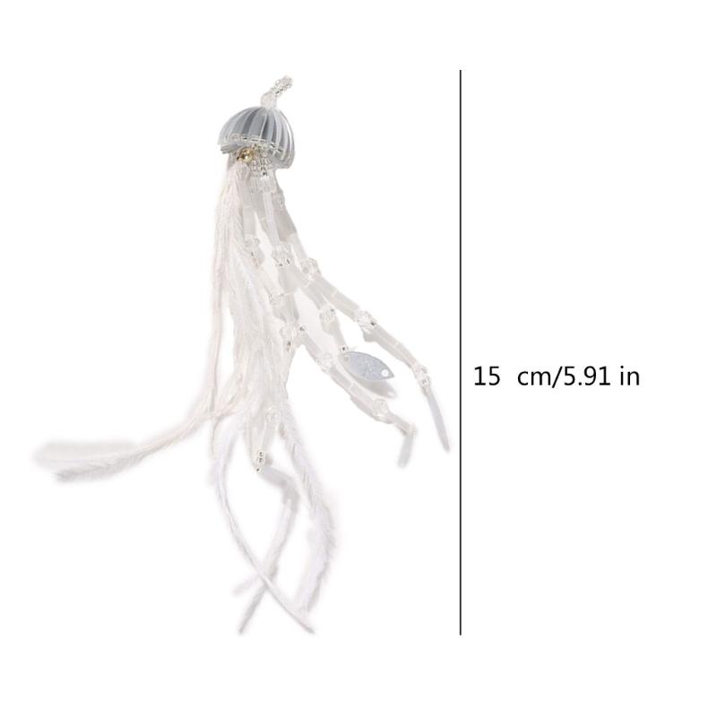 Уникальный брелок со звездой, украшение для сумки, кулон, нежное украшение в виде медузы, эстетичная сумка, подвеска для ежедневного использования в вечеринке