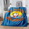 T'Choupi Flannel Blanket Soft Warm All-Season Throw, Design for Camping, Car Travel, Hiking Sofa, Bed, Office Perfect Gift for Parties
