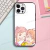 Cartoon Lovely C-Complex Risa Black Matte Phone Case For IPhone 17,16,15,14,13,12,13,12 Pro Max Plus XS Silicone Soft Back Cover