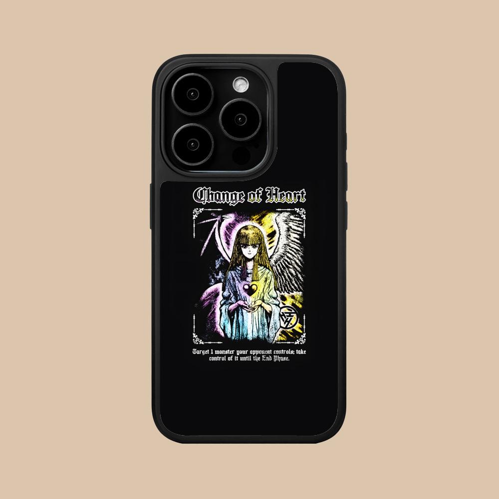 Yugioh Change of Heart Phone Case for iPhone 17 16 15 14 13 12 11 Air Pro Max Plus Matte Surface Cover