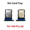Для Vivo V30 V40 Pro Lite 5G Держатель слота лотка SIM-карты Адаптер Разъем Запасные части для ремонта