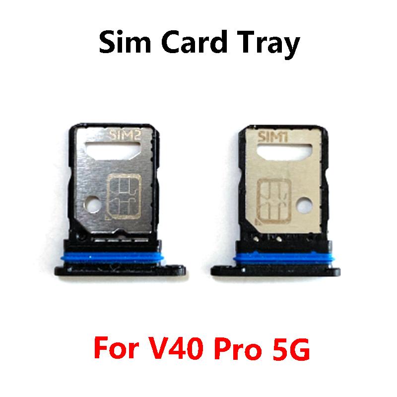 Для Vivo V30 V40 Pro Lite 5G Держатель слота лотка SIM-карты Адаптер Разъем Запасные части для ремонта
