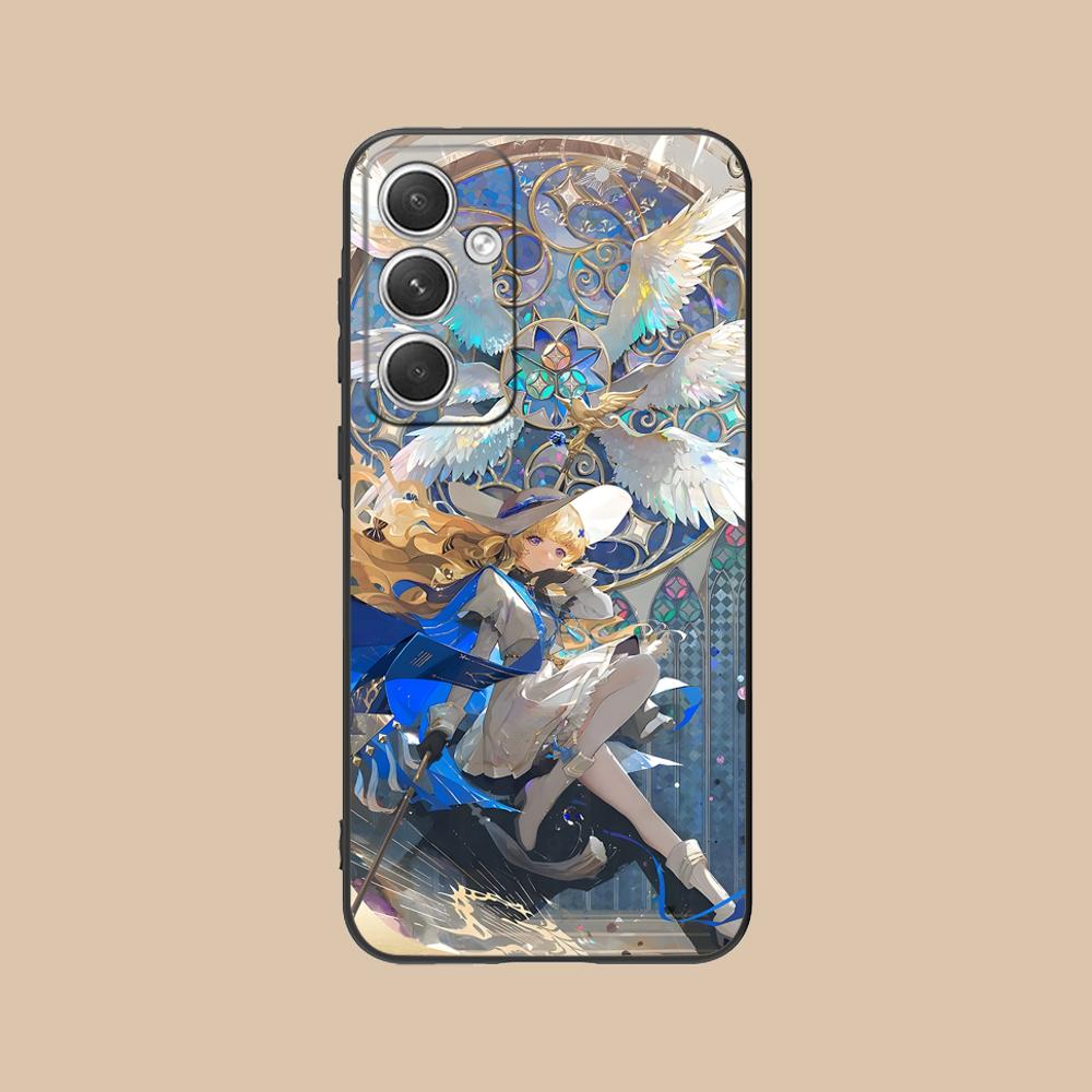 Чехол для телефона Wuthering Waves Phoebe для Samsung Galaxy S26 S25 S24 S23 S22 S21 S20 Note20 Plus FE Ultra Цветной чехол для мобильных телефонов