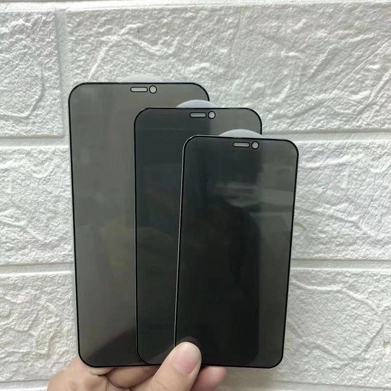 For iphone 13 Privacy Screen Protector Mobile Phone Anti spy Glare Glass Screen Protector for iphone 14 Pro Max 13 12 Xs Max