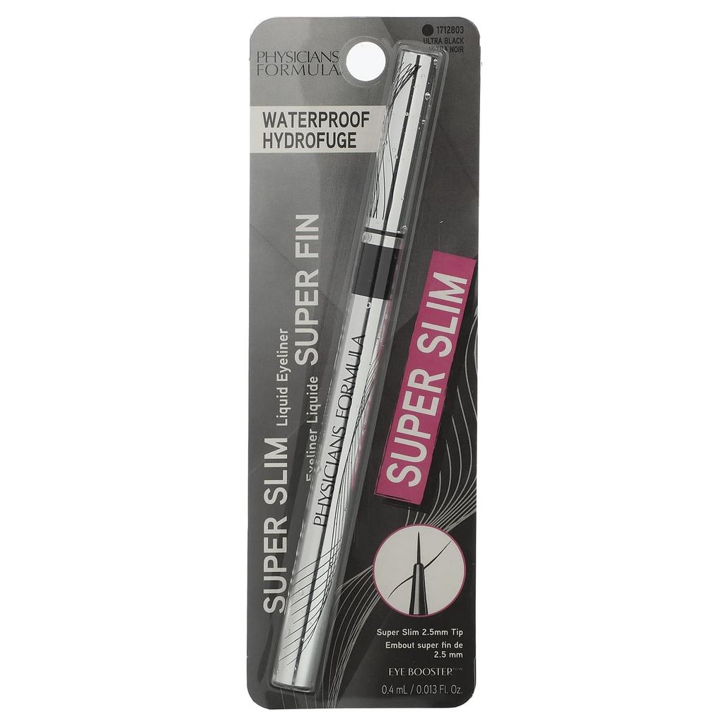 Super Slim Liquid Eyeliner, 1712803 Ultra Black, 0.4Ml(0.013Fl Oz)