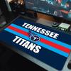 Tennessee Titans Logo Color Mouse Pad Large Gaming Table Cushion Non-slip Laptop Tablet Big Mousepad XXL Mat Mini PC Playmat With Lock edge