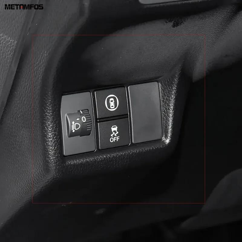 Interior Accessories For Honda Civic 11th 2024 2025 Stainless Steel Anti-skid Switch Button Cover Trim Sticker