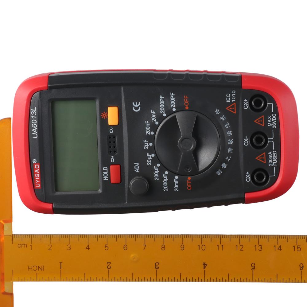with LCD Backlight Digital Capacitance Meter Professional Capacitor Tester Selection Of Capacitors