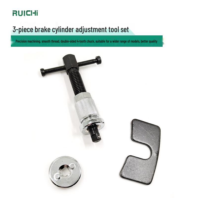 3-Piece Brake Cylinder Adjustment & Pad Replacement Tool Kit