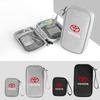 Car Key Phone Data Line Storage Bag Multifunction Auto Styling for Corolla Camry RAV4 Yaris C-HR Avensis Auris Hilux TRD