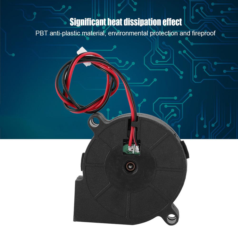 5015 5V Turbo Fan 3D Printer Accessories Blower Radiator Cooling Fan PBT Anti Plastic Material