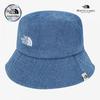The North Face Logo Bucket Hat Denim Blue Ne3hs00k