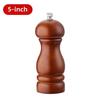 5/8 Inch Salt and Pepper Grinder Wooden Spice Pepper Mill with Adjustable Ceramic Grinder Salt Spice Shaker Kitchen Cooking Tool