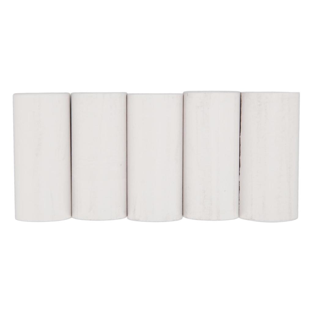 20 рулонов термобумаги для принтера Professional 57x25 мм Белая мини-бумага для печати для аксессуаров принтера