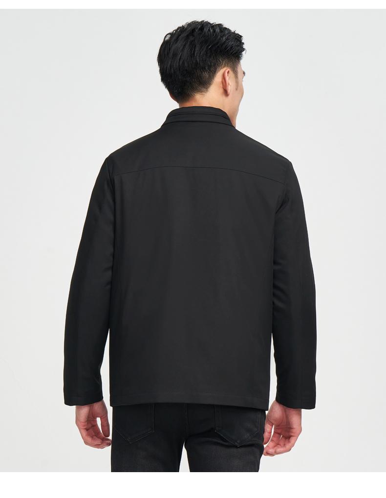 Detachable inner liner for warm down jacket with hall style 31237M0122