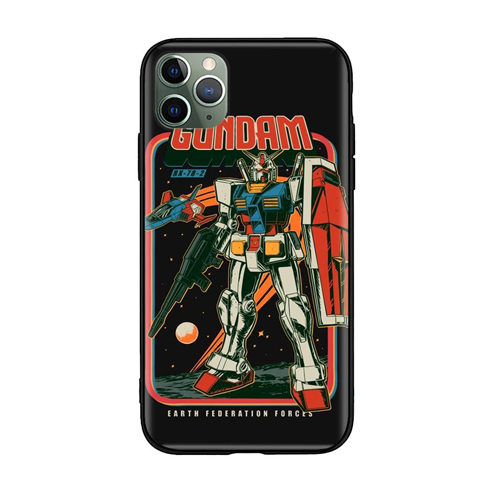 W-19 Gundam Meister Soft Case for Xiaomi Redmi 10A 10C 12C 13C 9A 9C 9T A3 A3X Note 8 9 10 11 12 13 Poco F5 F6 M6 X3 X6 C50 C51 C55 C65 Pro Plus 4G 5G