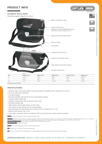 [Ortlieb] Ultimate/5L