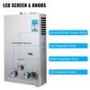 6L-18L Gas Water Heater Household Storage Tank Water Heater Stainless Steel Tankless Propane Gas LPG Boiler