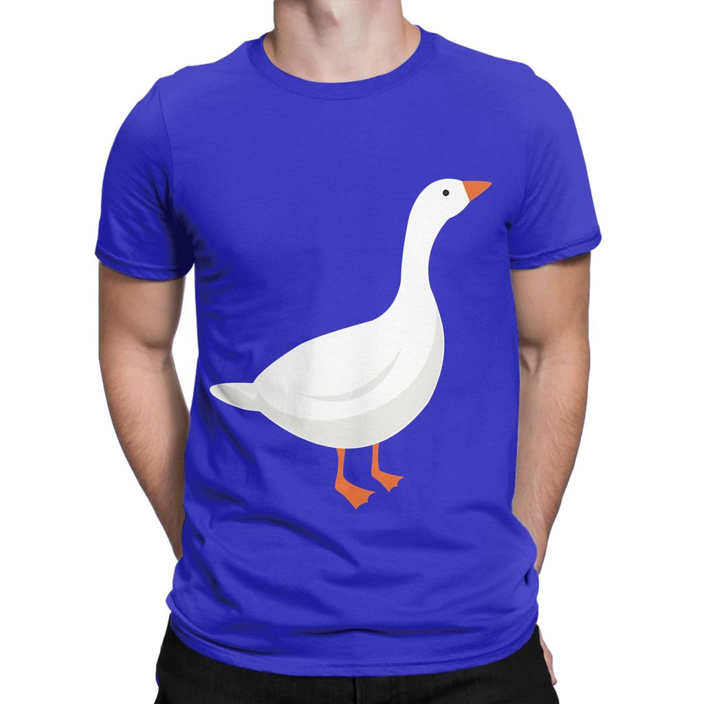Untitled Goose Funny 100 Cotton TShirt Untitled Goose Game Tops Tees For Unisex