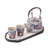 Chaxun Ice Grey Glaze Ceramic Gongfu Tea Set