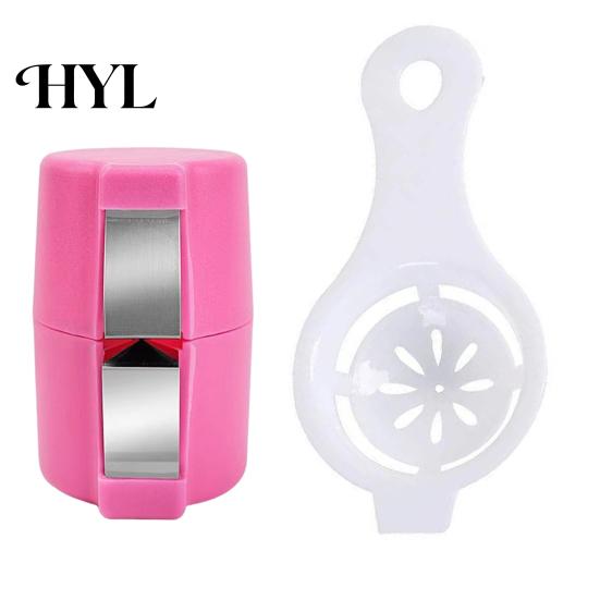 Egg Shell Opener 2Pcs Eggshell Tool Cracker Stainless Steel Peeler Portable Compact Cracking Handheld Separator for Eggs Cooking Baking Lightweight