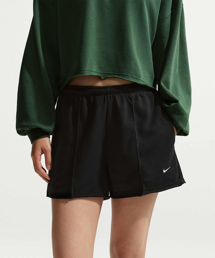 Nike Спортивная одежда Chill Terry Шорты из французского терри со средней посадкой W - Черный:Распродажа / Ii3981-010