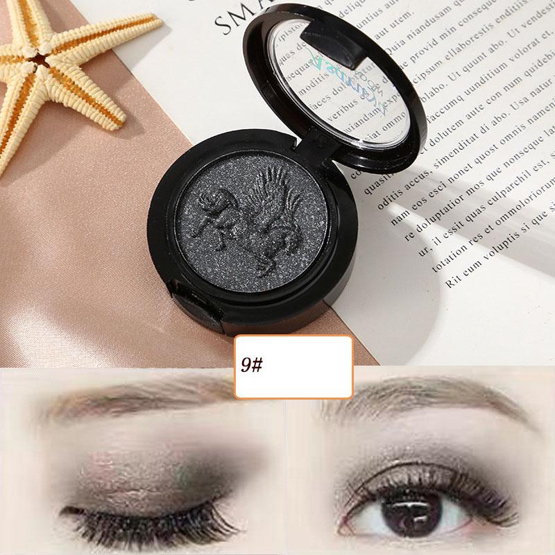 Монохромные тени для век Перламутровые тени для век Пудра, осветляющая мерцающие и украшающие тени для век Высокопигментированный стойкий макияж глаз