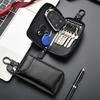 Genuine Leather KeyChain Unisex Key Bag Multifunction Organizer Wallet Holder Smart Housekeeper Car Small Key Case Zipper Keys Pouch