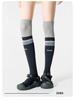 Женские компрессионные спортивные носки выше колена для велоспорта, пешего туризма, бега, альпинизма, фитнеса и поддержки середины икры.