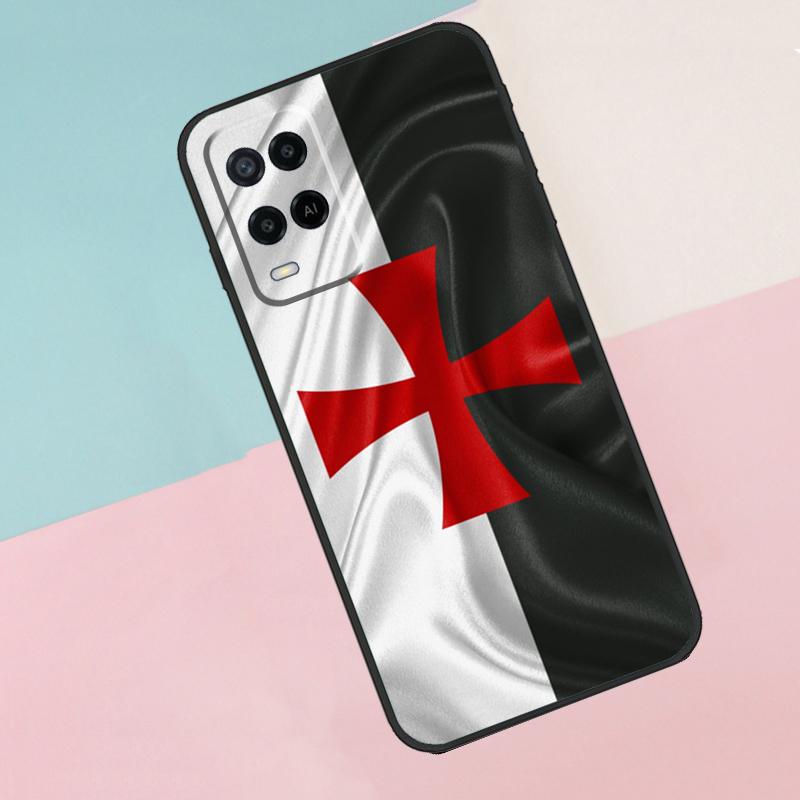 Герб тамплиеров Чехол для телефона Oppo A16 A76 A96 A15 A80 A60 A40 A94 A54 A98 A78 A18 A38 A58 A17 A77 A74 A57S