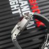 CASIO Customized watch modified series Rainbow Eclipse trend modified 200 meters waterproof luminous Quartz men and women CaiHongRiShi(ShuangYinHei)