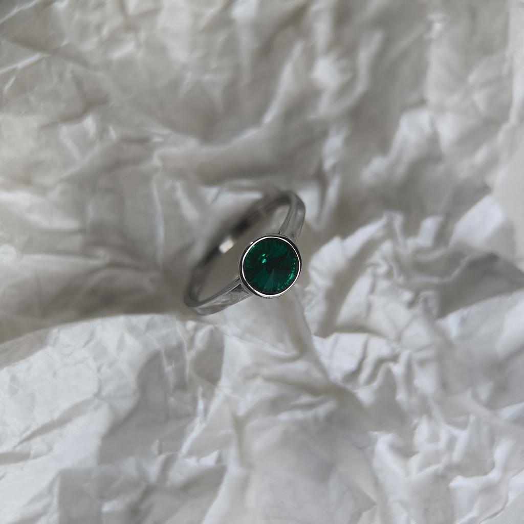 Silver Ring with Cubic Zirconia, Product Weight 1.39 G (60002206)