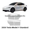 Автомобильная пленка 2026 Model Y Standard TPU с функцией самовосстановления, предварительно вырезанная