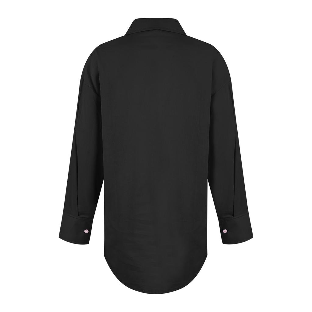 Женская модная свободная хлопковая блузка-топ с короткими рукавами, разноцветная